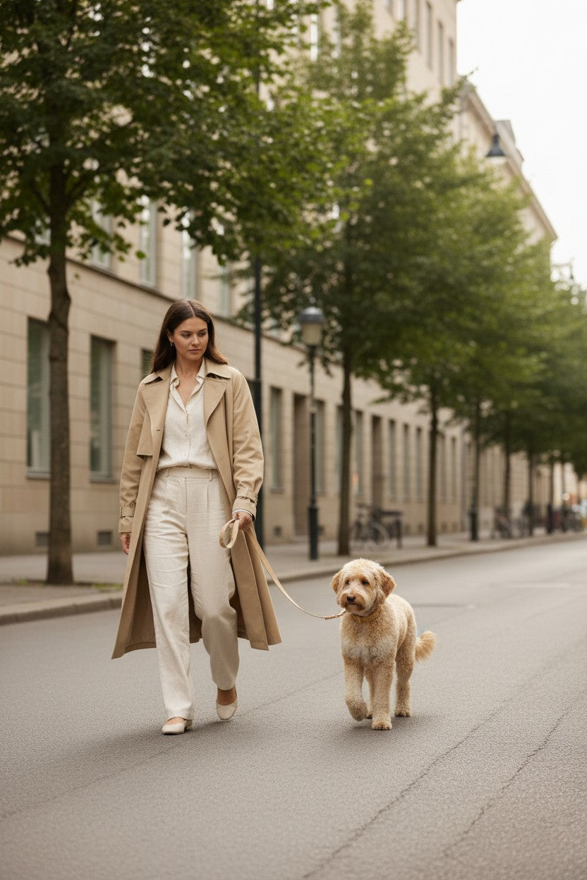 The Essential Leash – Beige