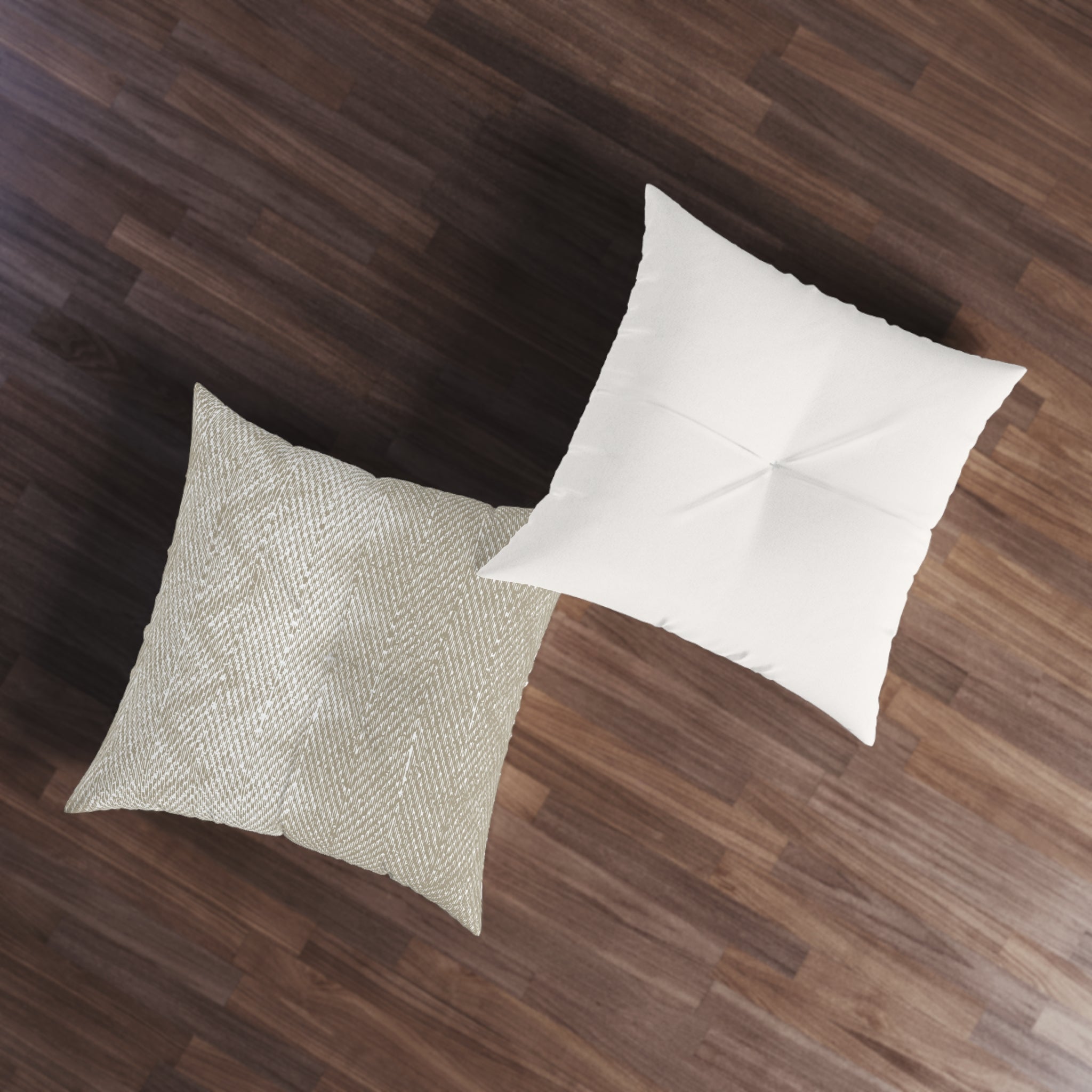 FloorSofa Rotan weave linen